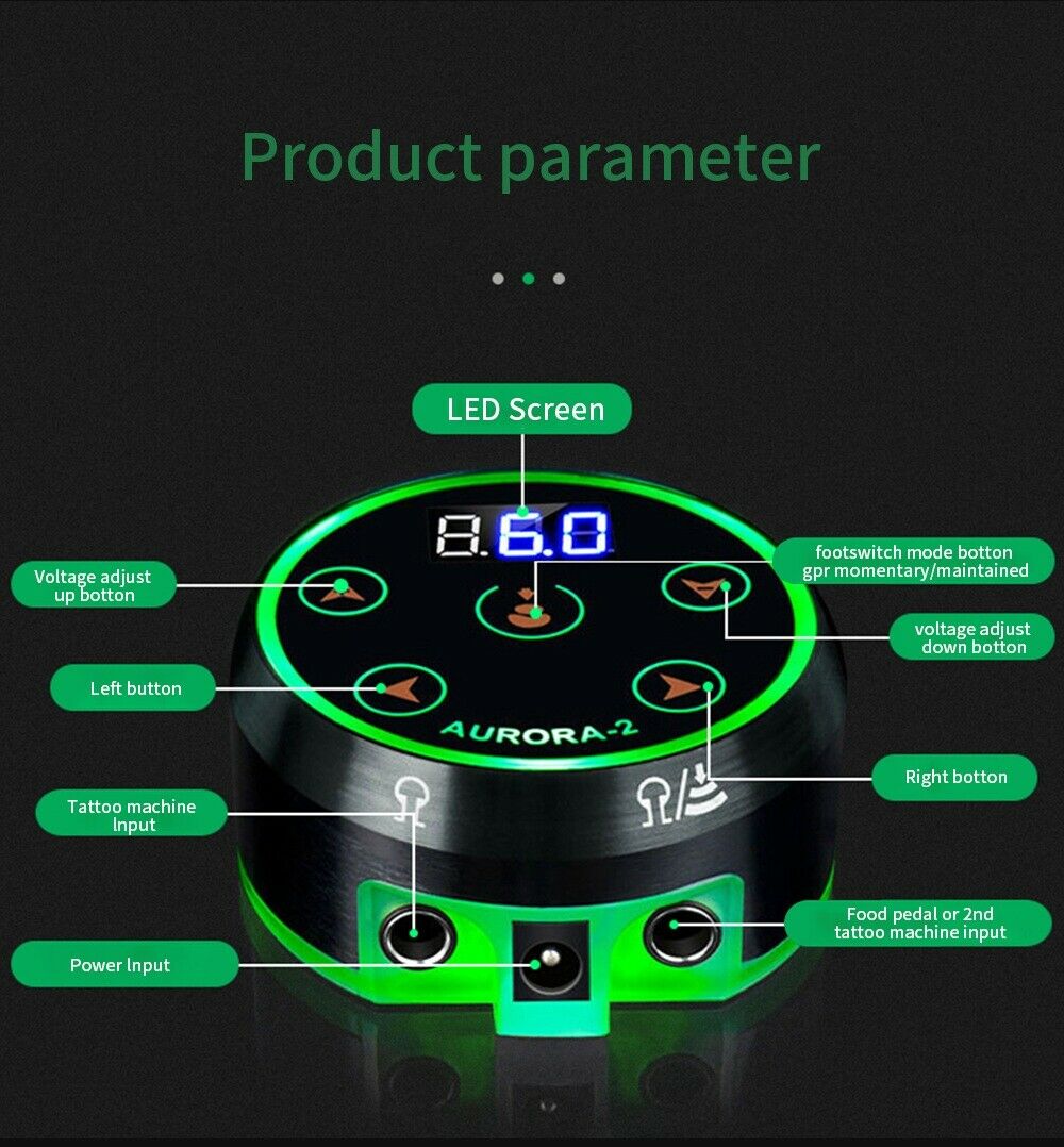 Aurora 2 Tattoo Power supply